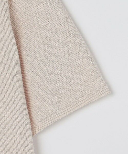 SHIPS / シップス ニット・セーター | SHIPS:〈手洗い可能〉リネン バスケット ニット Tシャツ | 詳細7
