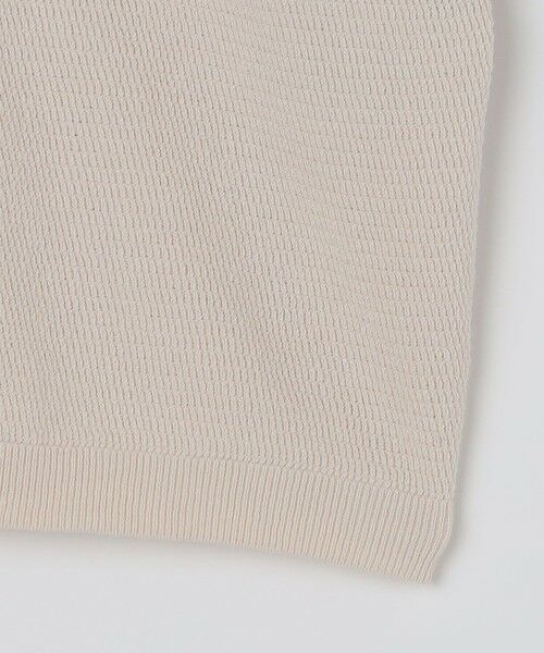 SHIPS / シップス ニット・セーター | SHIPS:〈手洗い可能〉リネン バスケット ニット Tシャツ | 詳細8