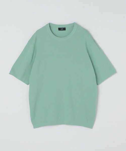 SHIPS / シップス ニット・セーター | SHIPS:〈手洗い可能〉リネン バスケット ニット Tシャツ | 詳細22