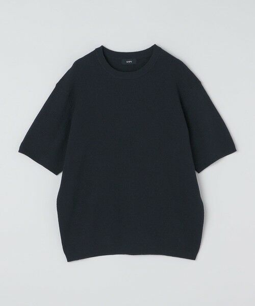 SHIPS / シップス ニット・セーター | SHIPS:〈手洗い可能〉リネン バスケット ニット Tシャツ | 詳細26