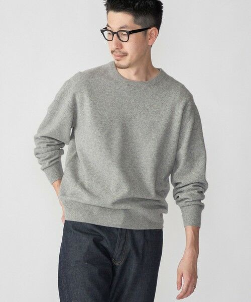 SHIPS / シップス ニット・セーター | SHIPS: スーパー180'S ラム ウール クルーネック ニット | 詳細1