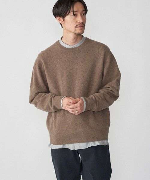 SHIPS / シップス ニット・セーター | SHIPS: スーパー180'S ラム ウール クルーネック ニット | 詳細5