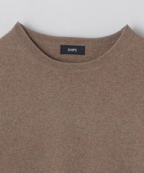 SHIPS / シップス ニット・セーター | SHIPS: スーパー180'S ラム ウール クルーネック ニット | 詳細8