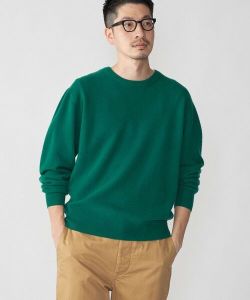 SHIPS / シップス ニット・セーター | SHIPS: スーパー180'S ラム ウール クルーネック ニット | 詳細14