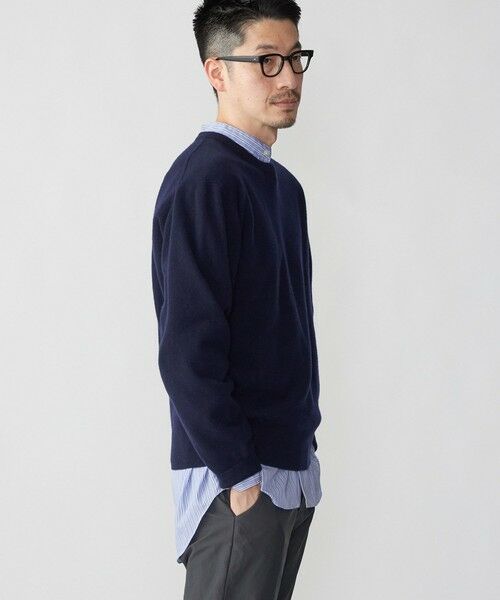 SHIPS / シップス ニット・セーター | SHIPS: スーパー180'S ラム ウール クルーネック ニット | 詳細21