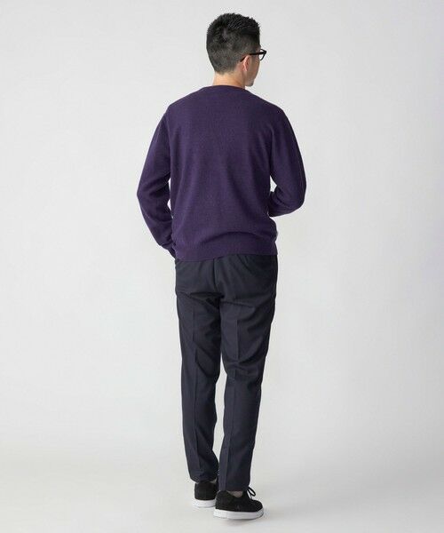 SHIPS / シップス ニット・セーター | SHIPS: 12G イタリー ヤーン アーガイル クルーネック ニット プルオーバー | 詳細21