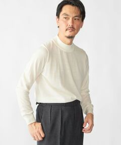 SHIPS / シップス ニット・セーター | SHIPS:〈手洗い可能〉HANDFRAME 16ゲージ モックネック ニット