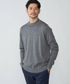 SHIPS / シップス ニット・セーター | SHIPS:〈手洗い可能〉HANDFRAME 16ゲージ モックネック ニット