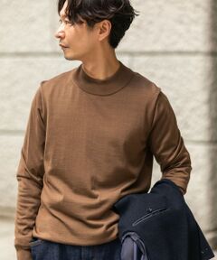 SHIPS / シップス ニット・セーター | SHIPS:〈手洗い可能〉HANDFRAME 16ゲージ モックネック ニット