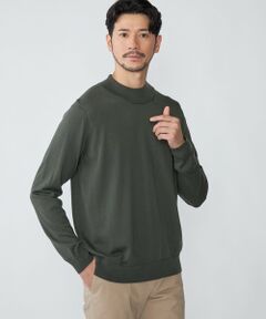 SHIPS / シップス ニット・セーター | SHIPS:〈手洗い可能〉HANDFRAME 16ゲージ モックネック ニット