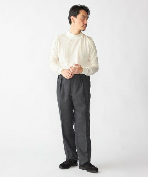 SHIPS / シップス ニット・セーター | SHIPS:〈手洗い可能〉HANDFRAME 16ゲージ モックネック ニット | 詳細2