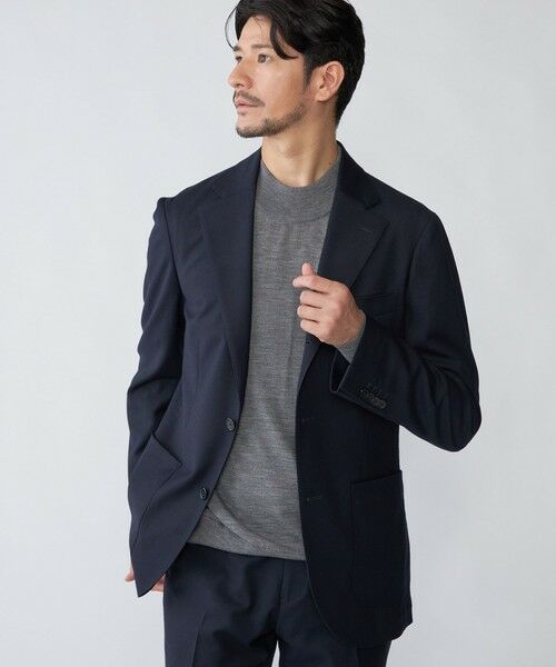 SHIPS / シップス ニット・セーター | SHIPS:〈手洗い可能〉HANDFRAME 16ゲージ モックネック ニット | 詳細9