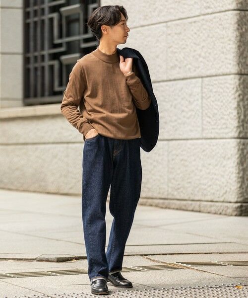 SHIPS / シップス ニット・セーター | SHIPS:〈手洗い可能〉HANDFRAME 16ゲージ モックネック ニット | 詳細20