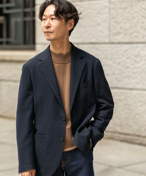 SHIPS / シップス ニット・セーター | SHIPS:〈手洗い可能〉HANDFRAME 16ゲージ モックネック ニット | 詳細21