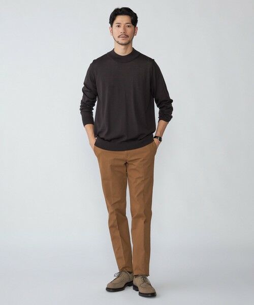 SHIPS / シップス ニット・セーター | SHIPS:〈手洗い可能〉HANDFRAME 16ゲージ モックネック ニット | 詳細29