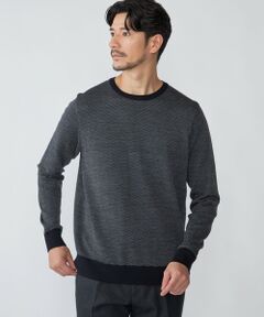 SHIPS / シップス ニット・セーター | SHIPS: 16ゲージ バーズアイ クルーネック ニット