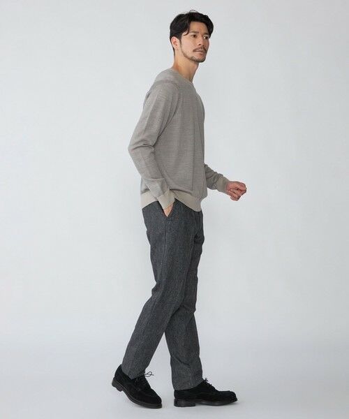 SHIPS / シップス ニット・セーター | SHIPS: 16ゲージ バーズアイ クルーネック ニット | 詳細11