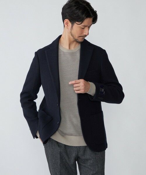 SHIPS / シップス ニット・セーター | SHIPS: 16ゲージ バーズアイ クルーネック ニット | 詳細12