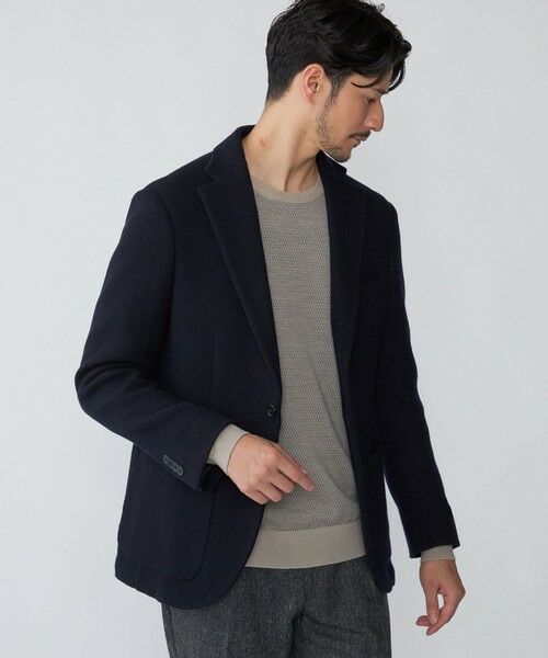 SHIPS / シップス ニット・セーター | SHIPS: 16ゲージ バーズアイ クルーネック ニット | 詳細13