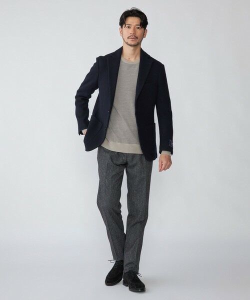 SHIPS / シップス ニット・セーター | SHIPS: 16ゲージ バーズアイ クルーネック ニット | 詳細14