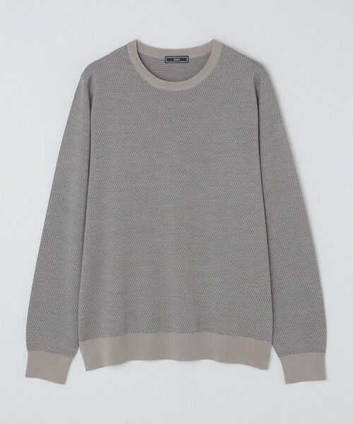 SHIPS / シップス ニット・セーター | SHIPS: 16ゲージ バーズアイ クルーネック ニット | 詳細16