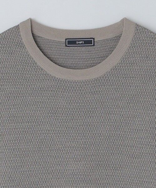 SHIPS / シップス ニット・セーター | SHIPS: 16ゲージ バーズアイ クルーネック ニット | 詳細18