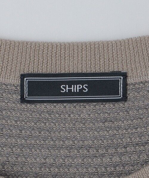 SHIPS / シップス ニット・セーター | SHIPS: 16ゲージ バーズアイ クルーネック ニット | 詳細21