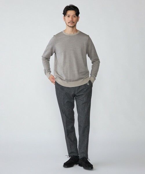 SHIPS / シップス ニット・セーター | SHIPS: 16ゲージ バーズアイ クルーネック ニット | 詳細7