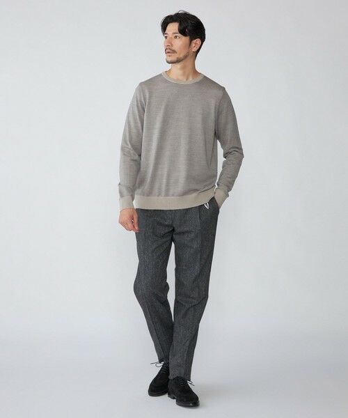 SHIPS / シップス ニット・セーター | SHIPS: 16ゲージ バーズアイ クルーネック ニット | 詳細8