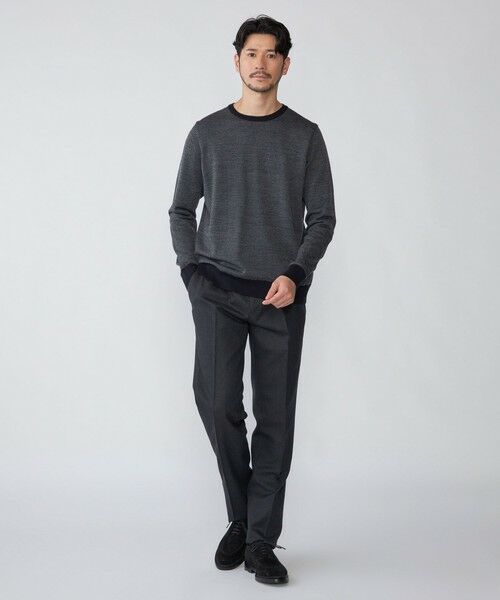 SHIPS / シップス ニット・セーター | SHIPS: 16ゲージ バーズアイ クルーネック ニット | 詳細24