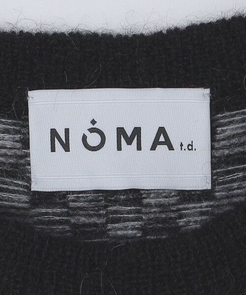 SHIPS / シップス ニット・セーター | NOMA t.d.: CHECKER & STRIPE SWEATER | 詳細4
