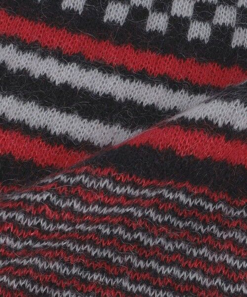 SHIPS / シップス ニット・セーター | NOMA t.d.: CHECKER & STRIPE SWEATER | 詳細5