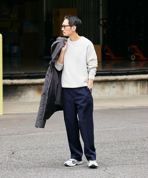 SHIPS / シップス ニット・セーター | SHIPS:〈洗濯機可能〉SOLOTEX(R) コットン ピケ クルーネック ニット | 詳細2