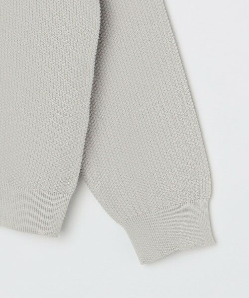 SHIPS / シップス ニット・セーター | SHIPS:〈洗濯機可能〉SOLOTEX(R) コットン ピケ クルーネック ニット | 詳細10