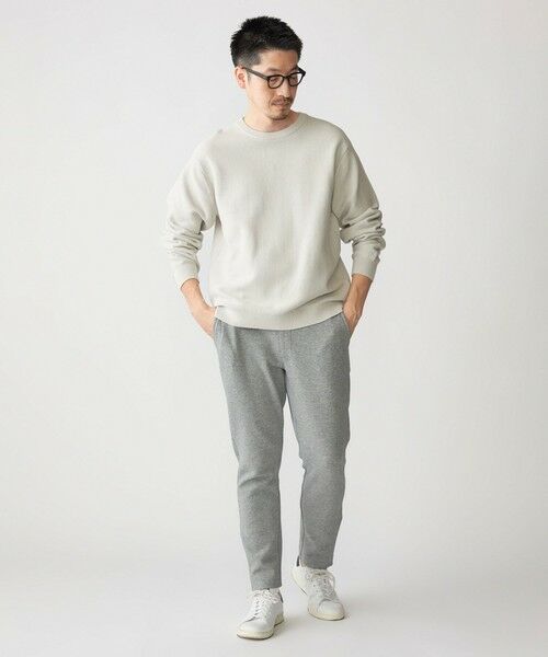 SHIPS / シップス ニット・セーター | SHIPS:〈洗濯機可能〉SOLOTEX(R) コットン ピケ クルーネック ニット | 詳細5