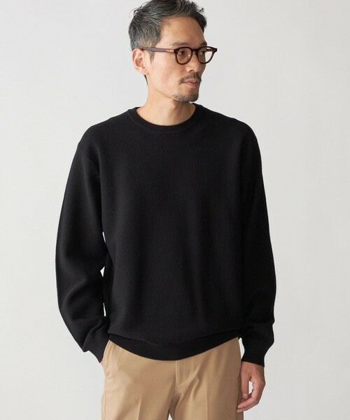 SHIPS / シップス ニット・セーター | SHIPS:〈洗濯機可能〉SOLOTEX(R) コットン ピケ クルーネック ニット | 詳細16