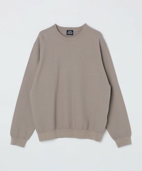SHIPS / シップス ニット・セーター | SHIPS:〈洗濯機可能〉SOLOTEX(R) コットン ピケ クルーネック ニット | 詳細21
