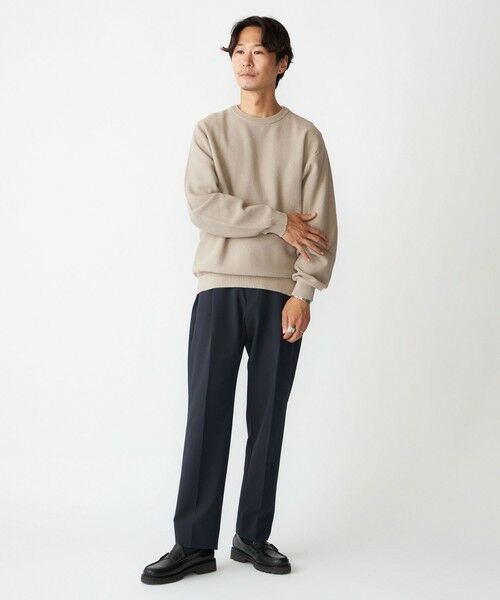 SHIPS / シップス ニット・セーター | SHIPS:〈洗濯機可能〉SOLOTEX(R) コットン ピケ クルーネック ニット | 詳細19