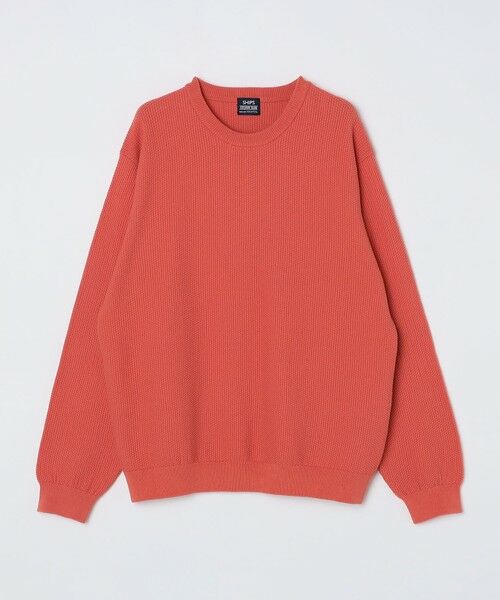 SHIPS / シップス ニット・セーター | SHIPS:〈洗濯機可能〉SOLOTEX(R) コットン ピケ クルーネック ニット | 詳細25