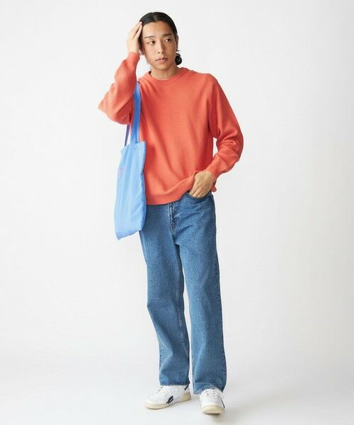 SHIPS / シップス ニット・セーター | SHIPS:〈洗濯機可能〉SOLOTEX(R) コットン ピケ クルーネック ニット | 詳細23