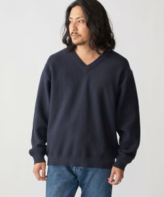 SHIPS / シップス ニット・セーター | SHIPS:〈洗濯機可能〉SOLOTEX(R) コットン ピケ Vネック ニット