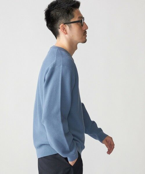 SHIPS / シップス ニット・セーター | SHIPS:〈洗濯機可能〉SOLOTEX(R) コットン ピケ Vネック ニット | 詳細13