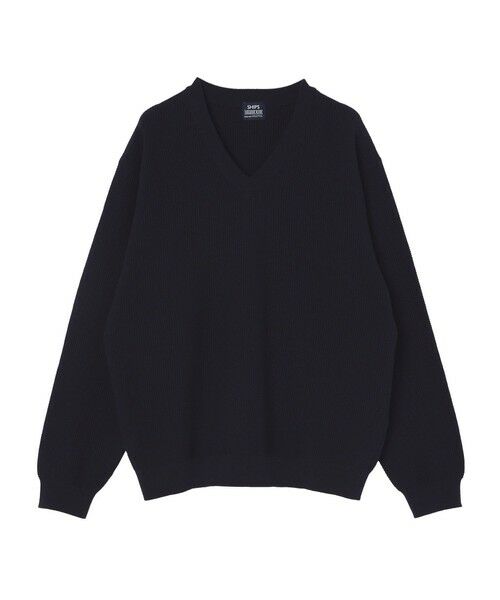 SHIPS / シップス ニット・セーター | SHIPS:〈洗濯機可能〉SOLOTEX(R) コットン ピケ Vネック ニット | 詳細26