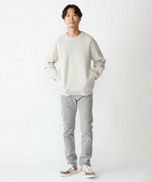 SHIPS / シップス ニット・セーター | SHIPS:〈洗濯機可能〉SOLOTEX(R) 12ゲージ コットン 畦編み クルーネック ニット | 詳細11