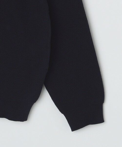 SHIPS / シップス ニット・セーター | SHIPS:〈洗濯機可能〉SOLOTEX(R) 12ゲージ コットン 畦編み クルーネック ニット | 詳細27