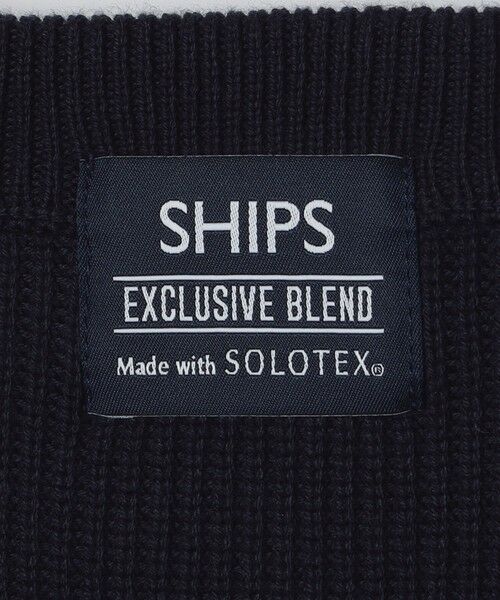SHIPS / シップス ニット・セーター | SHIPS:〈洗濯機可能〉SOLOTEX(R) 12ゲージ コットン 畦編み クルーネック ニット | 詳細28