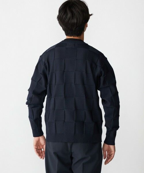 SHIPS / シップス ニット・セーター | SHIPS:〈手洗い可能〉Amossa(R) シャンティ ブロック リンクス編み 長袖 ニット | 詳細26