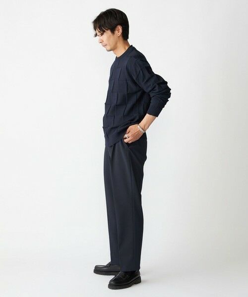 SHIPS / シップス ニット・セーター | SHIPS:〈手洗い可能〉Amossa(R) シャンティ ブロック リンクス編み 長袖 ニット | 詳細21