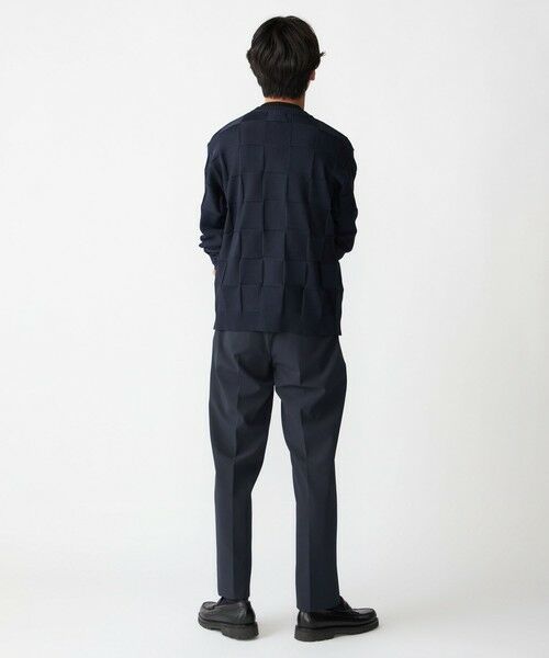 SHIPS / シップス ニット・セーター | SHIPS:〈手洗い可能〉Amossa(R) シャンティ ブロック リンクス編み 長袖 ニット | 詳細22