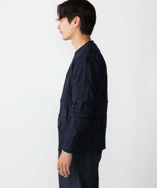 SHIPS / シップス ニット・セーター | SHIPS:〈手洗い可能〉Amossa(R) シャンティ ブロック リンクス編み 長袖 ニット | 詳細25